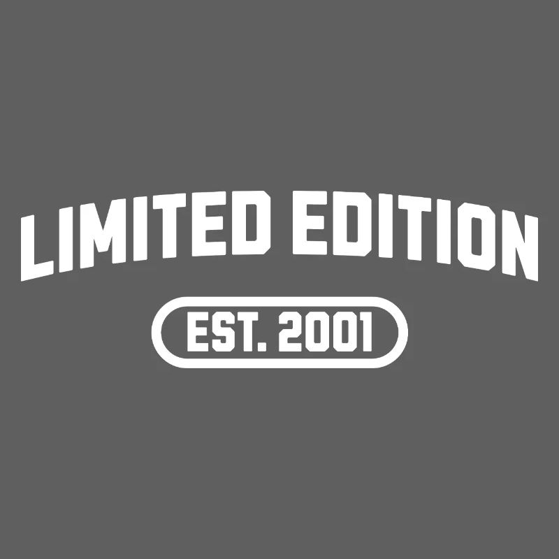 Édition limitée anniversaire 2001
