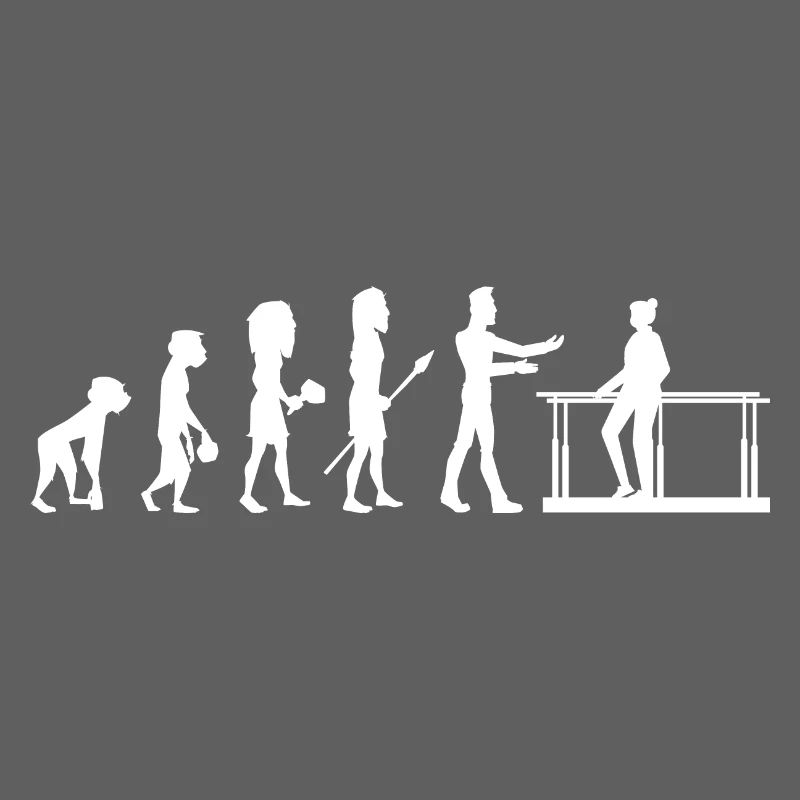Evolution Masseur Physiotherapeut Humor Physio
