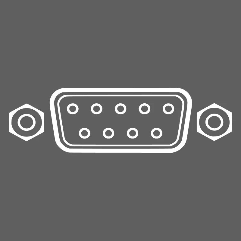 DB 9 Connector, serial connector