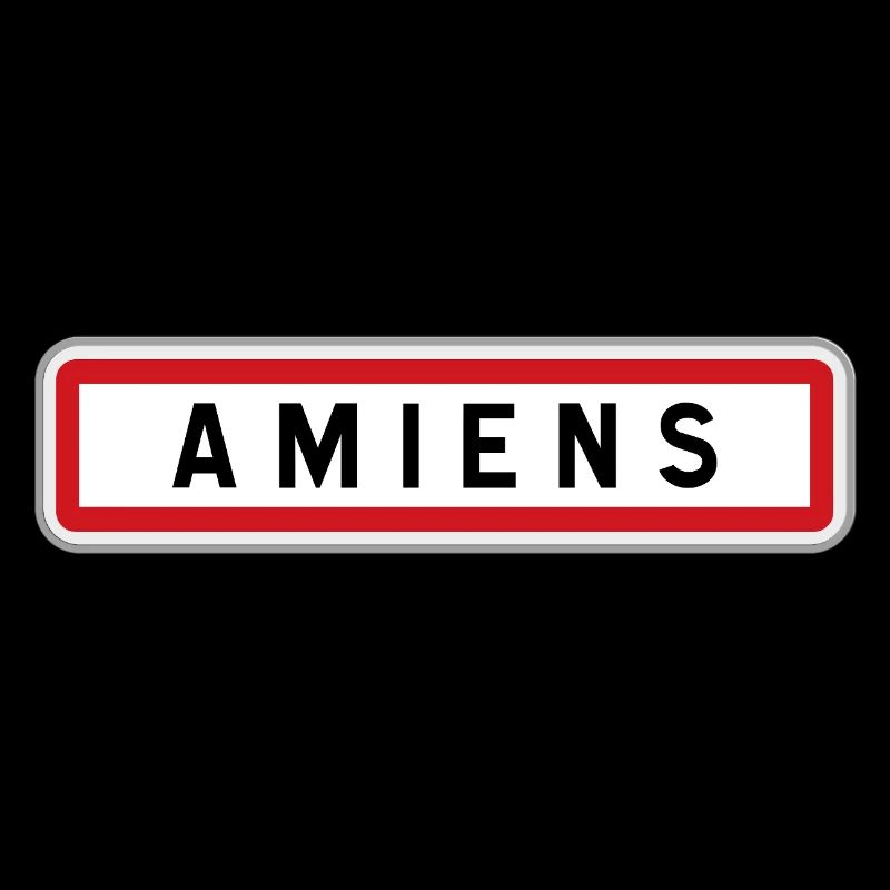Panneau entrée de ville Amiens