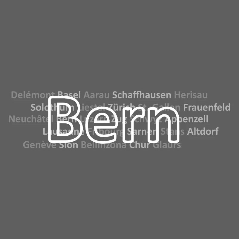 Schweizer Städte Bern