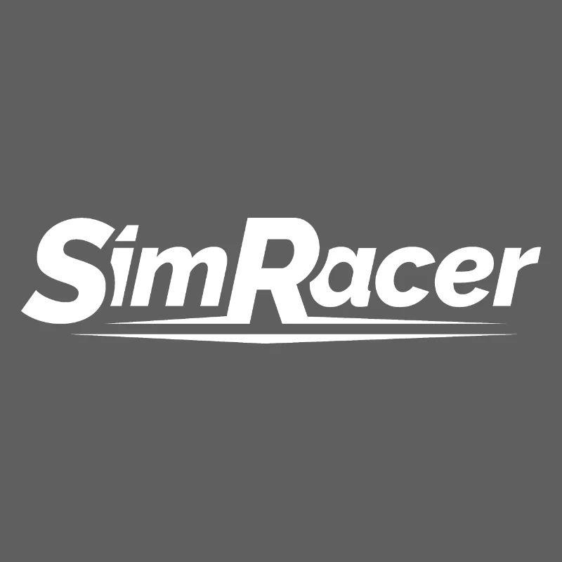 Sim Racer gamer gaming Simulation Logo Symbol icon