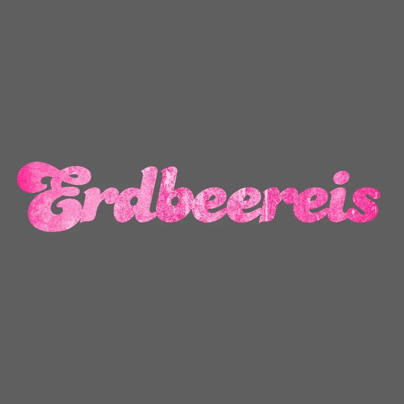 Erdbeereis Eis Fan Sommer Erdbeeren Erdbeer süß