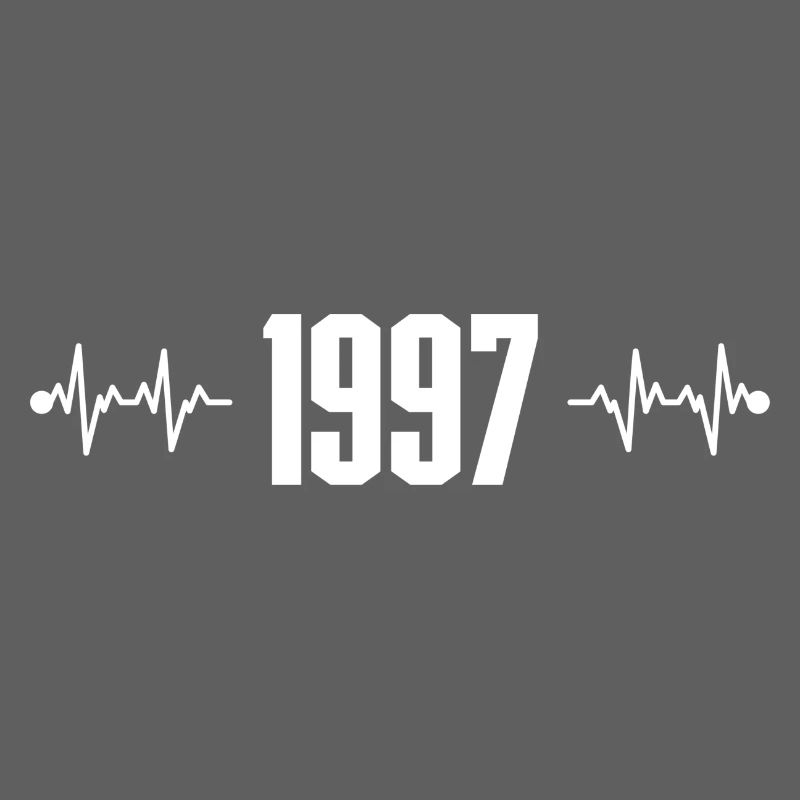 1997 Retro Herzschlag Logo