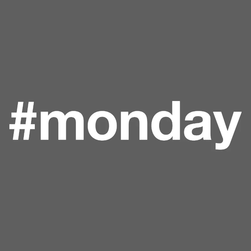 Hashtag du lundi