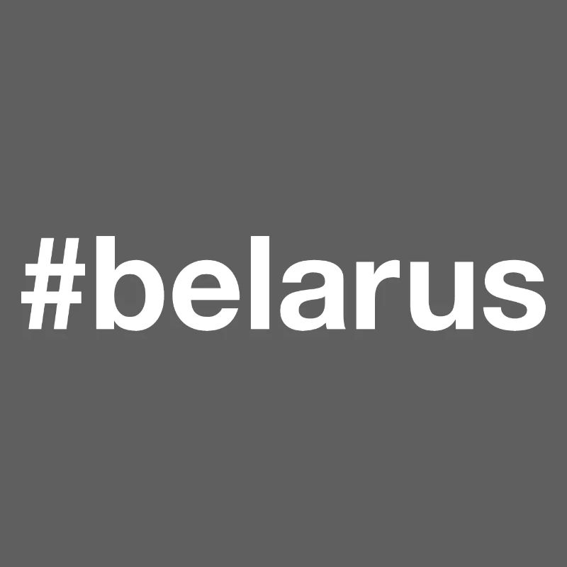 BELARUS Weissrussland Hashtag