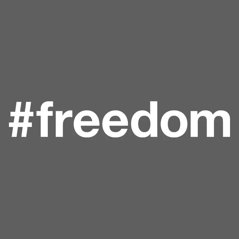 FREEDOM Hashtag