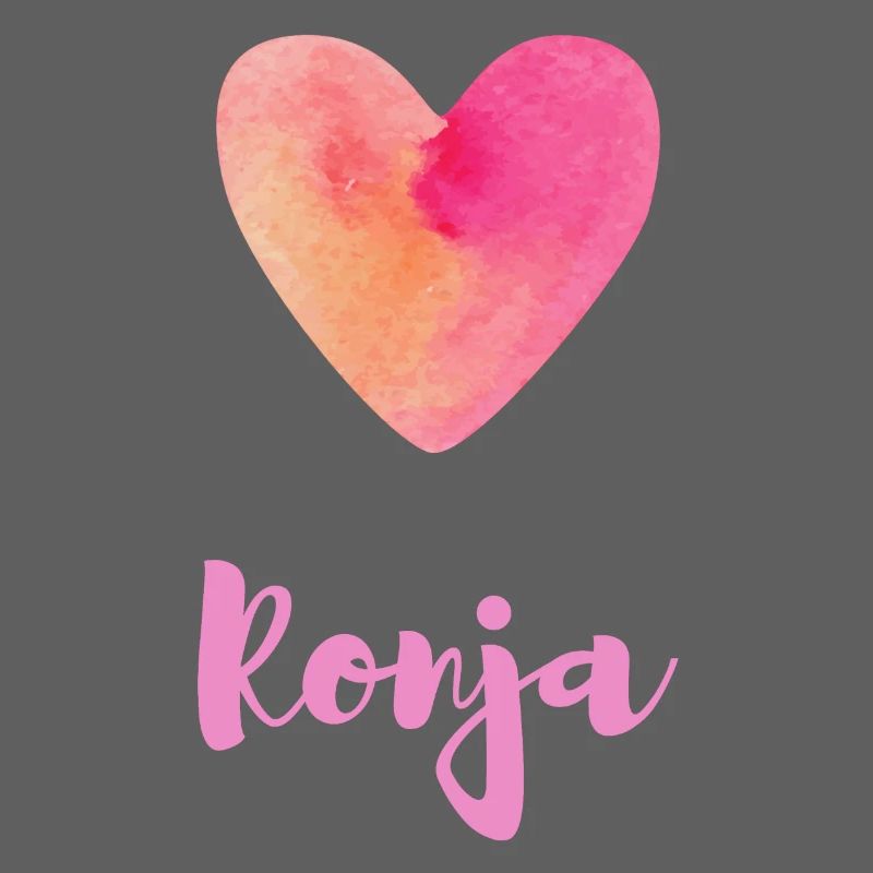 Ronja Rosa Herz Mädchen Aesthetic Geschenk Tee