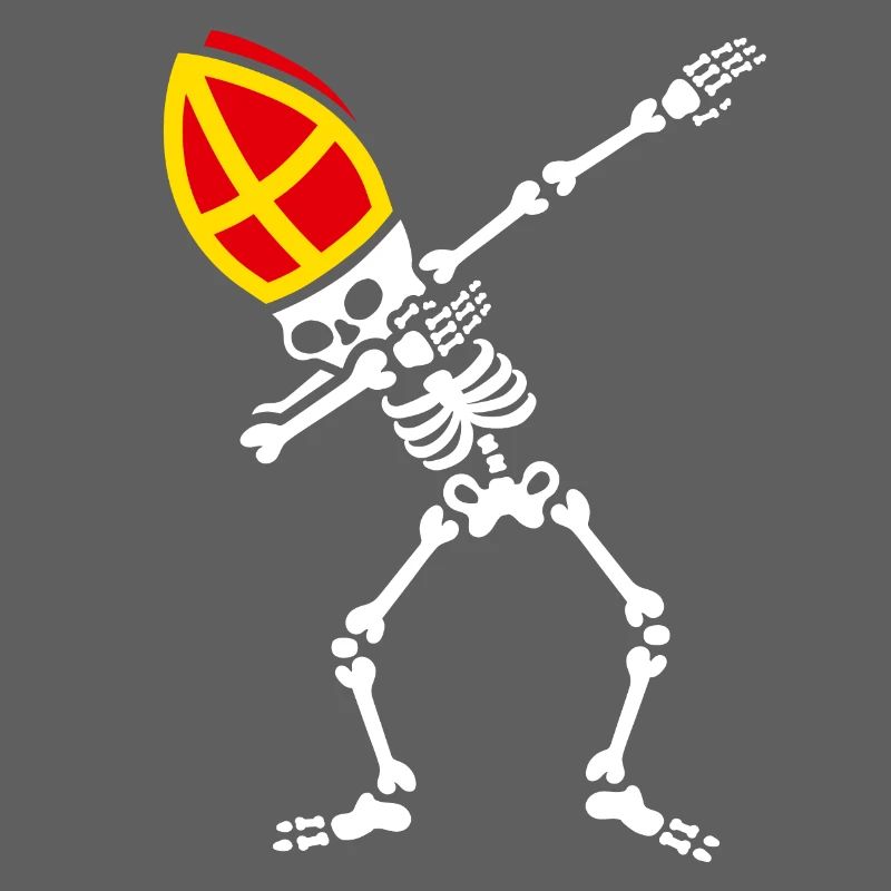 Dab Sinterklaas dab skelet Sint dabben dabbing