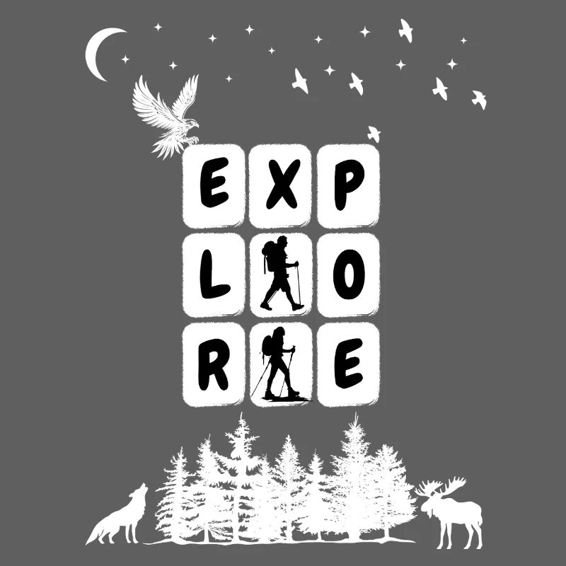 Explore Camping Graphic