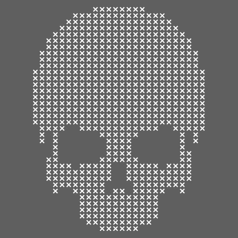 Points de crâne géométriques à points