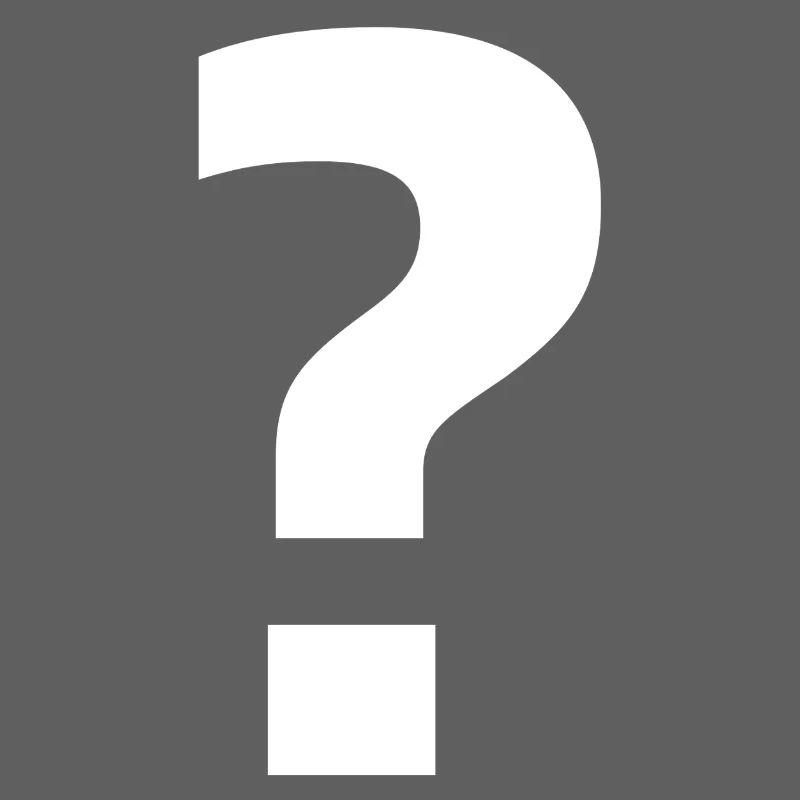 Question mark | stylish curiosity