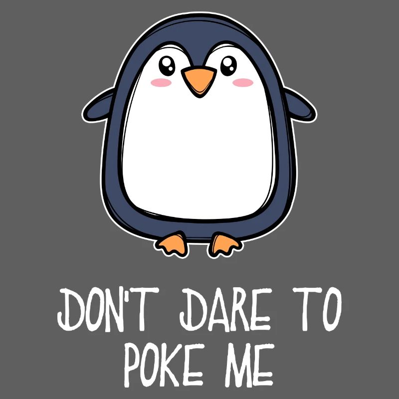 Antarktis Tier süß Pinguin Seevogel Statement