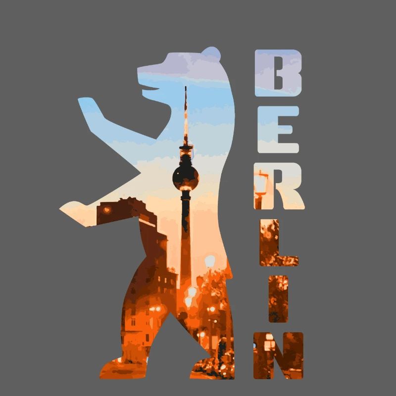 Berlin Bear Silhouette