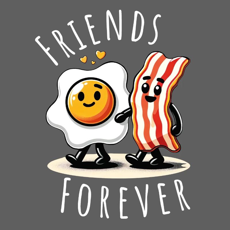 Friends Forever Ham Egg Comic Love