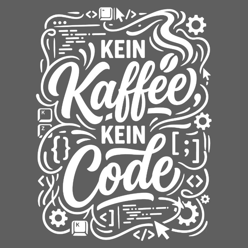 Kein Kaffee kein Code Informatiker