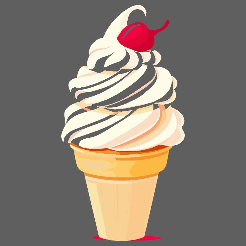 Cornet de crème glacée Artwork