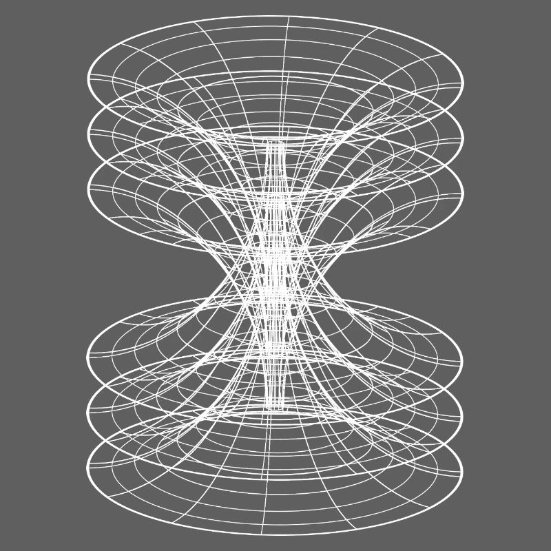 Vortex Wireframe Constellation