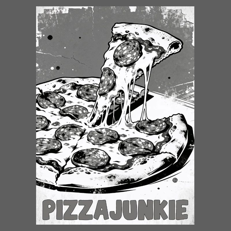 Graphique de tranche de Pizza Junkie