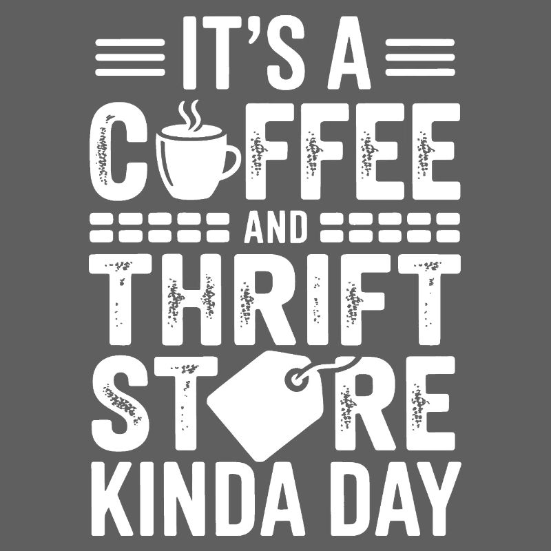 Coffee Thrift Store Day Graphic