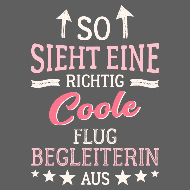 So sieht eine richtig coole Flugbegleiterin aus
