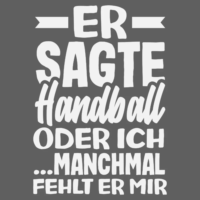 Handball oder ich – manchmal fehlt er