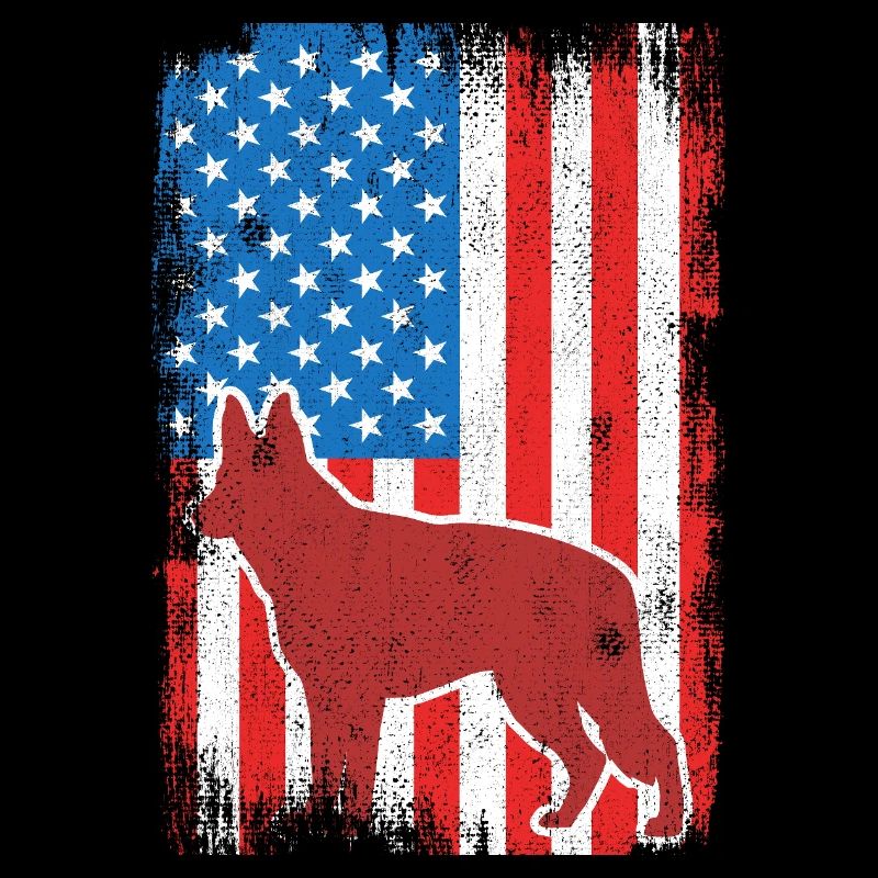 US Patriotic Shepherd Dog