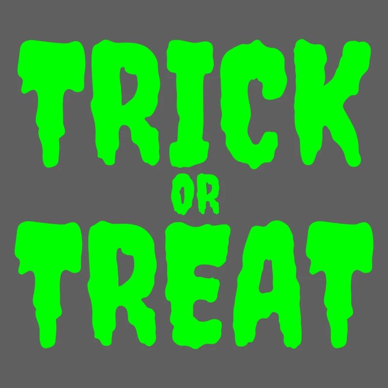 Im Dunkeln leuchtendes Süßes-oder-Saures-Design