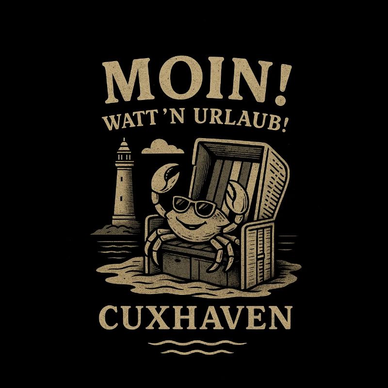 Cuxhaven Moin Urlaub Strandkorb Meer