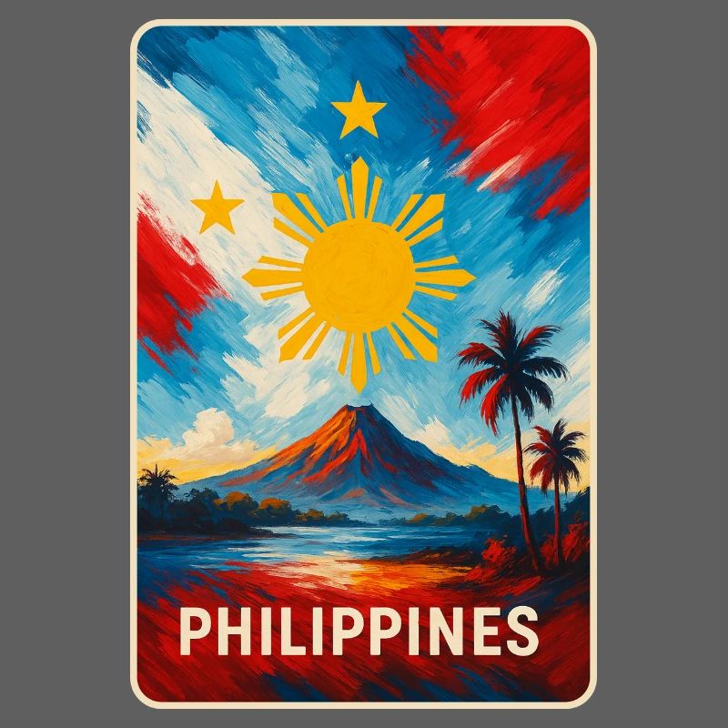 Conception des drapeaux des Philippines