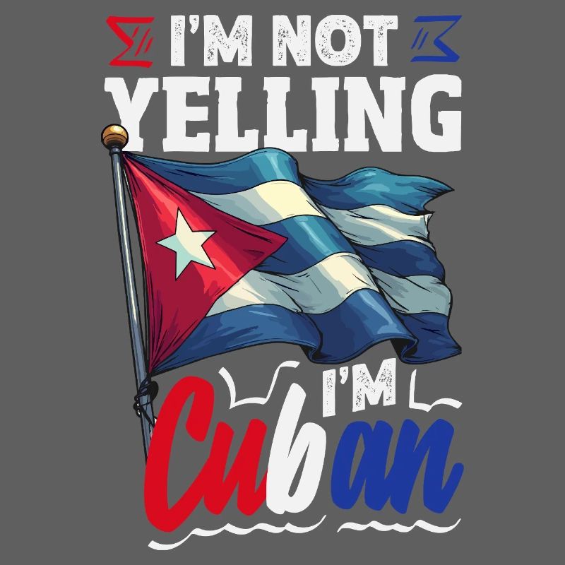 Cuba Pride & Home - Cuba Flag Design