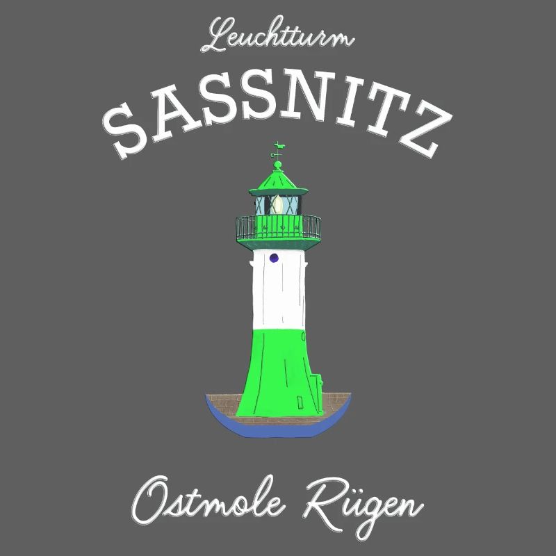 Rügen, Leuchtturm Sassnitz Ostmole, Ostsee