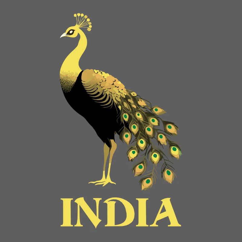 Paon - oiseau de l'Inde