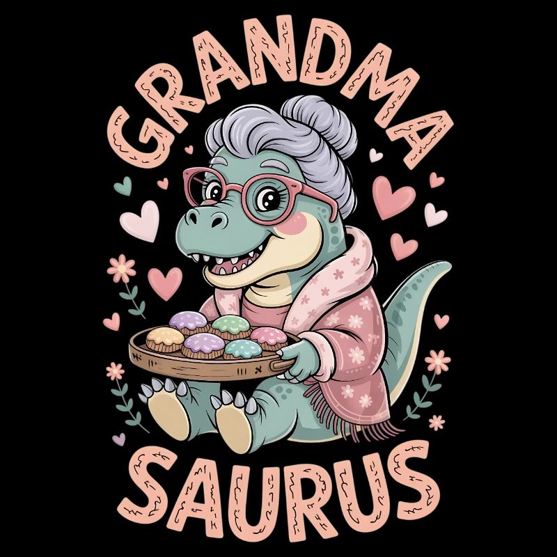 Oma Saurus Großmutter