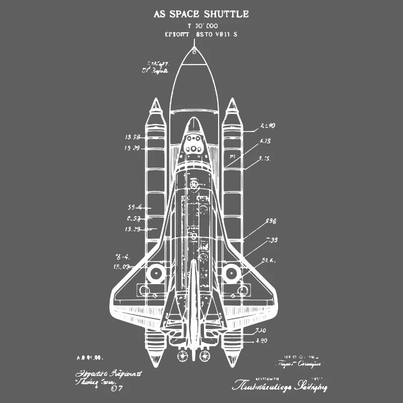 Plan de la navette spatiale