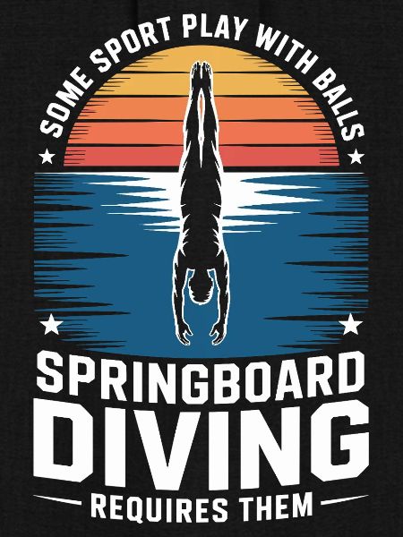 Kunstspringen Turmspringer Sprungbrett