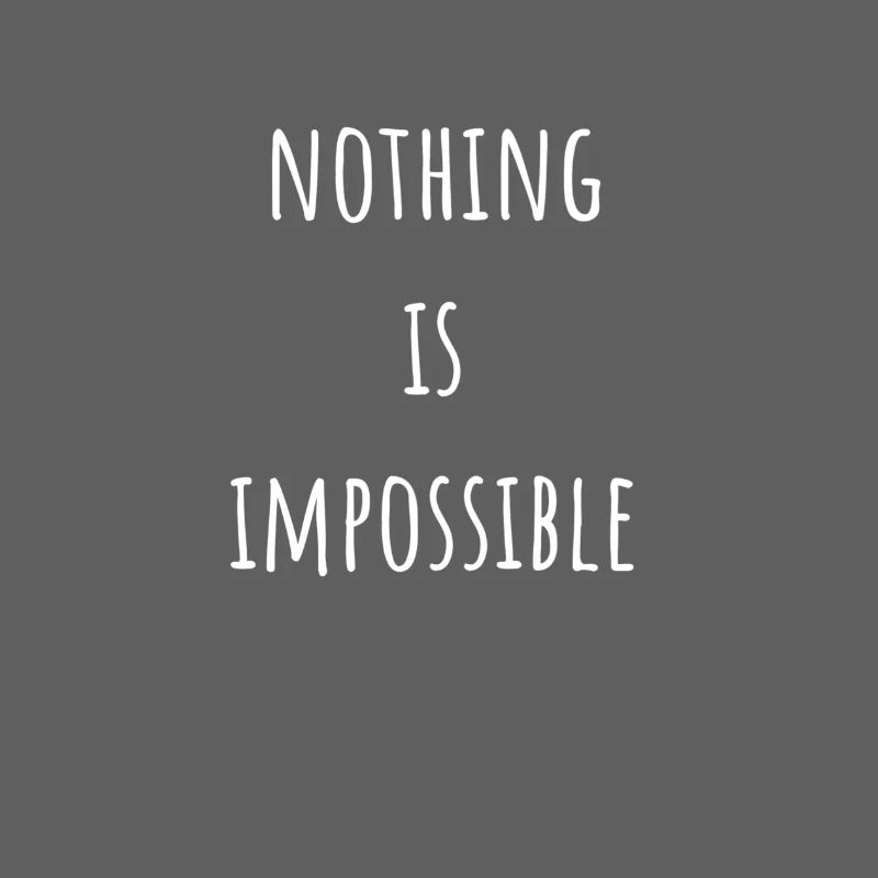 Rien n’est impossible impossible