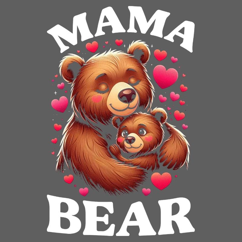Mama Bär Muttertag Mutter Elternteil Mama Bear
