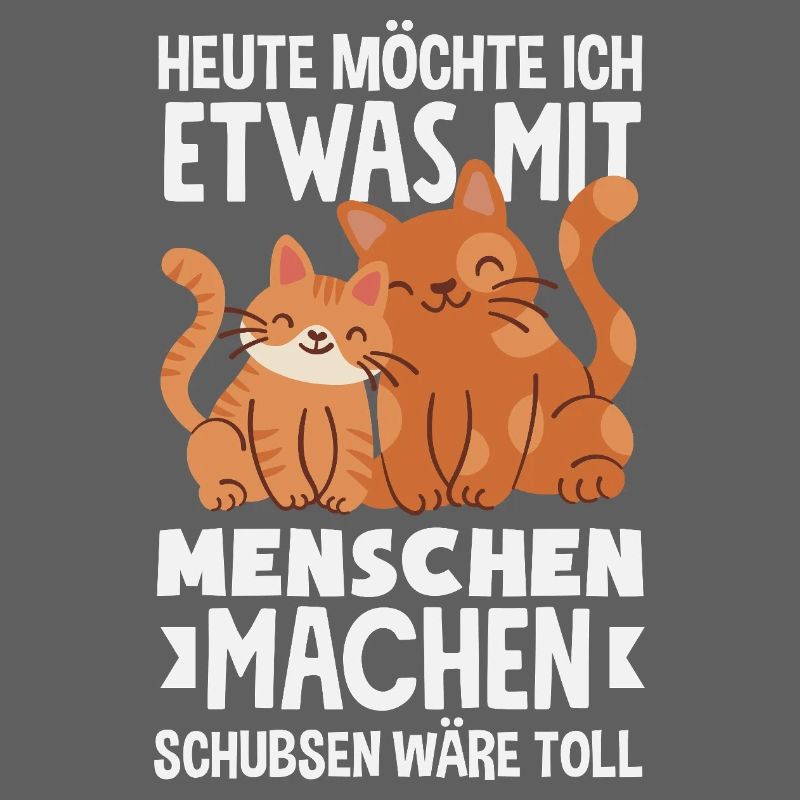 Heute möchte ich Menschen schubsen