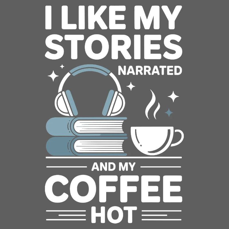 Coffee Lover Audiobook Passion Gift