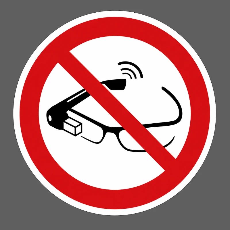 Lunettes intelligentes interdites