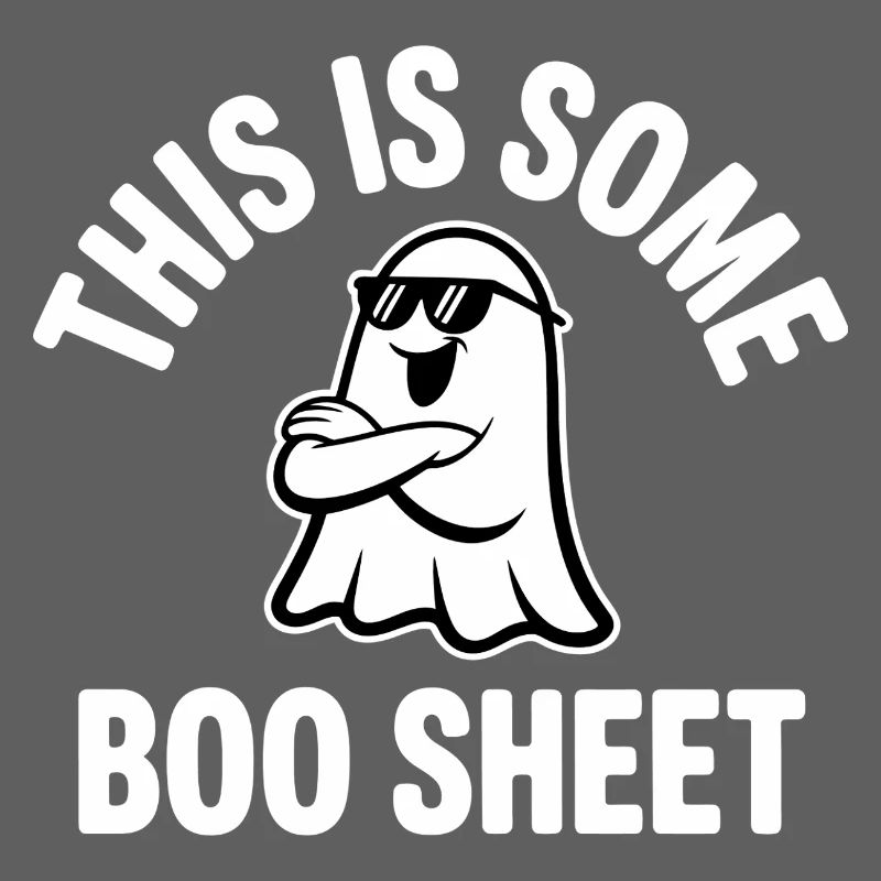 Boo Sheet Ghost mit Sonnenbrille
