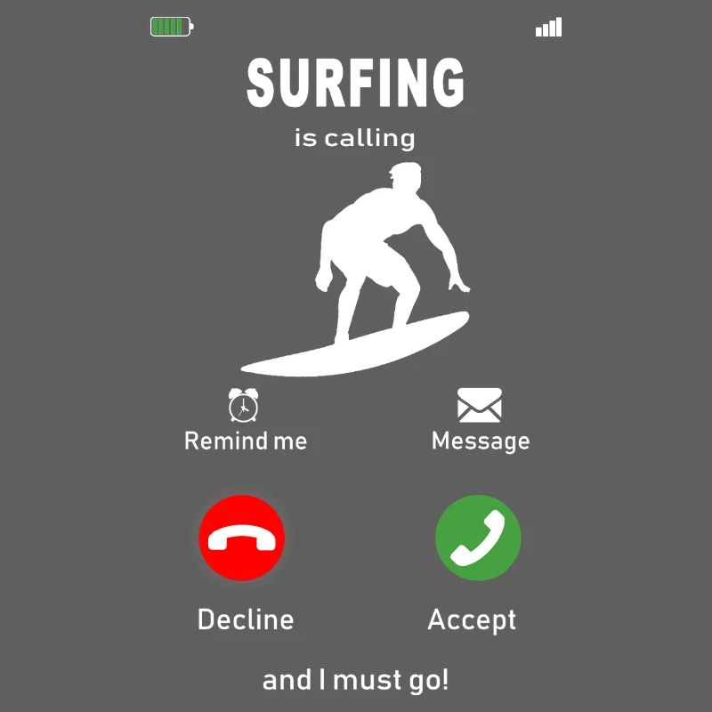 Le surf, c’est l’appel