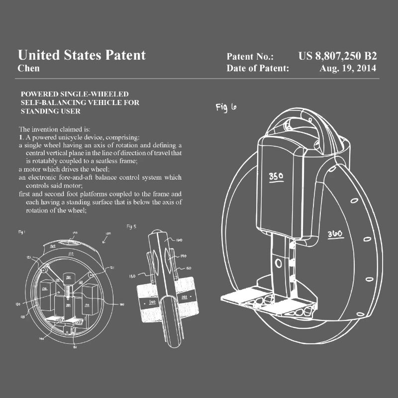 Solowheel Patent