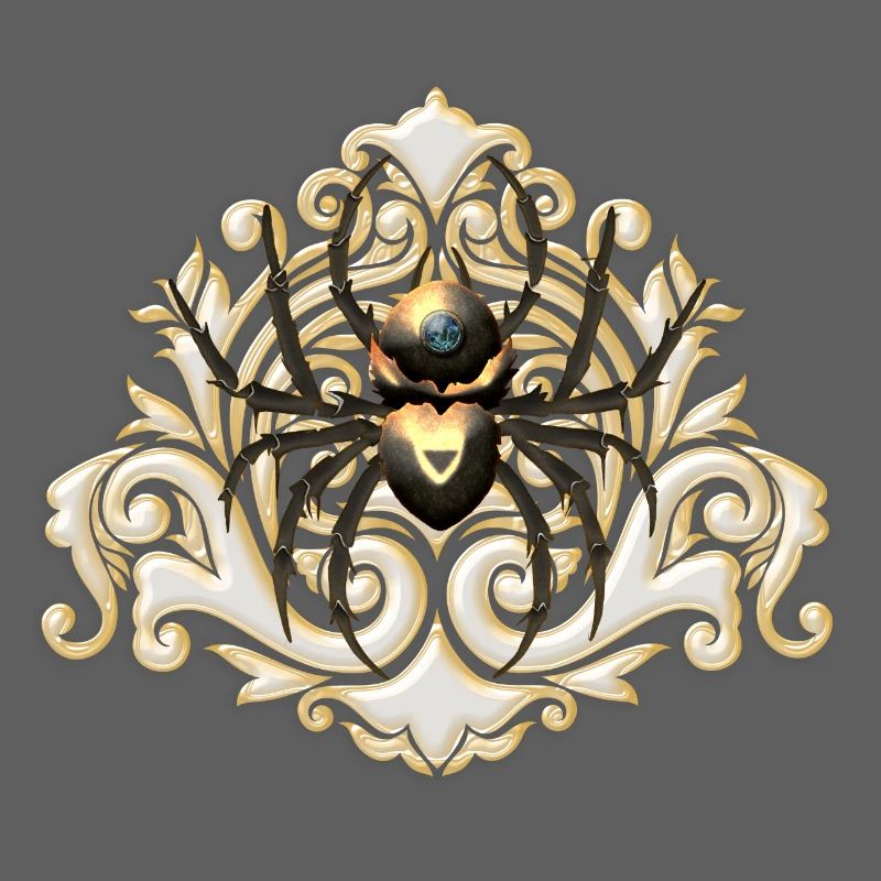 Super araignée steampunk