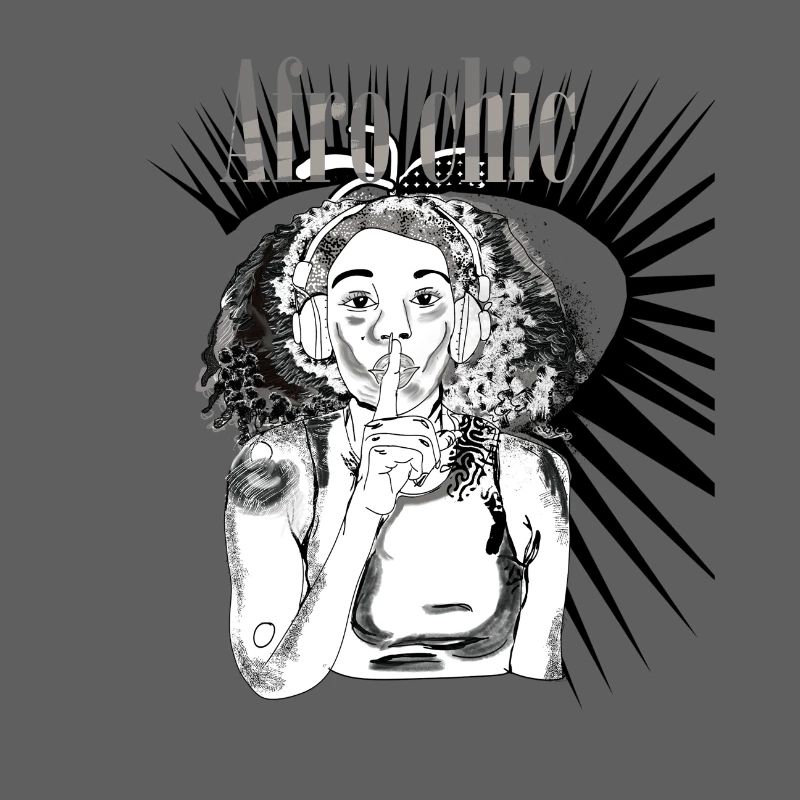 Art afro chic vecter
