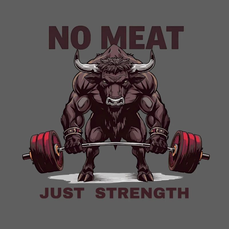 Pas de viande, juste de la force, Bull Gym, Design