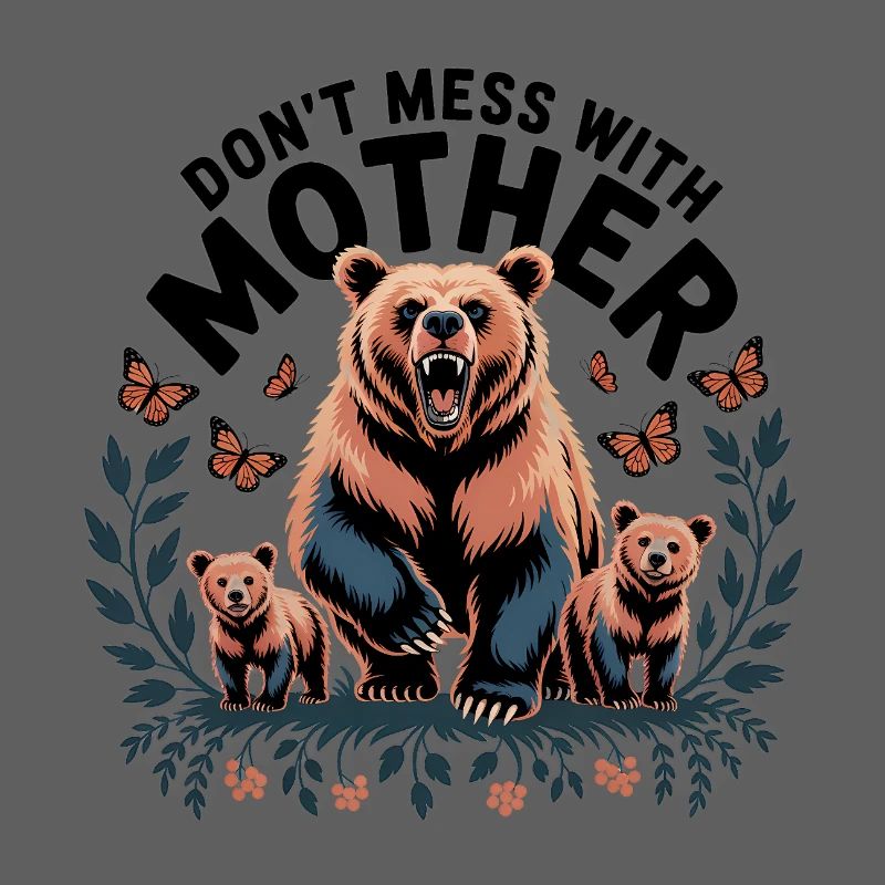 Leg dich nicht mit der Mutter an - Geschenk zum Muttertag