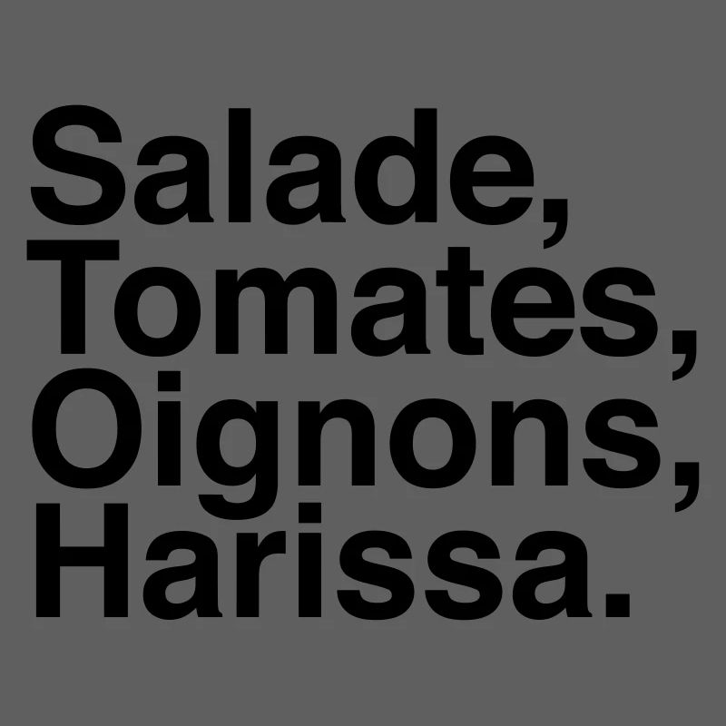 Salade Tomate Oignons Harissa