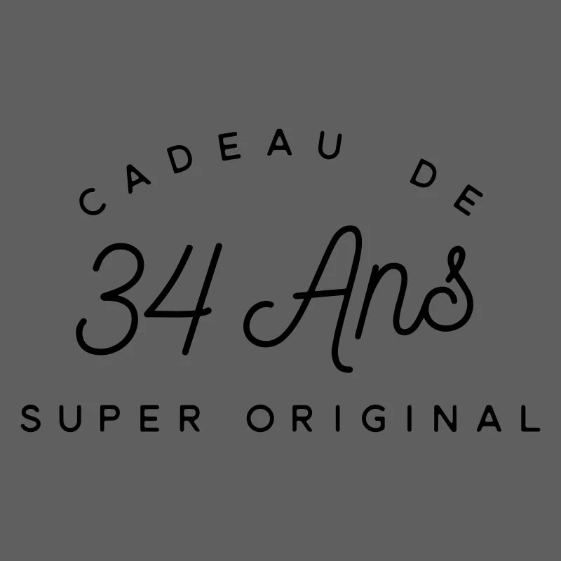 Cadeau 34 ans